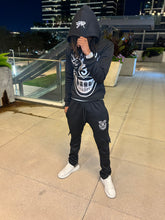 Load image into Gallery viewer, 3HARD “CLOWN STACKED TRACKSUITS “BLACK
